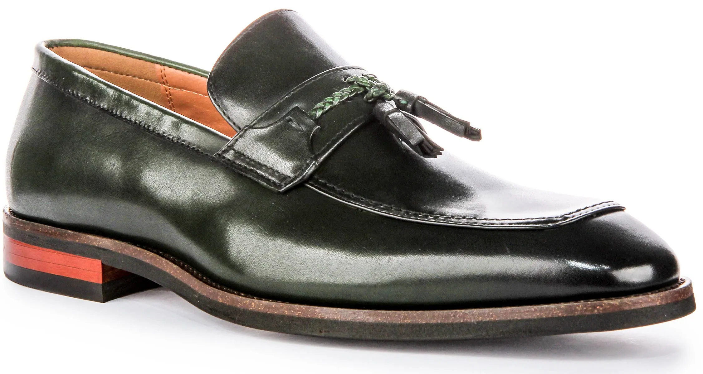 Albie In Green Loafers