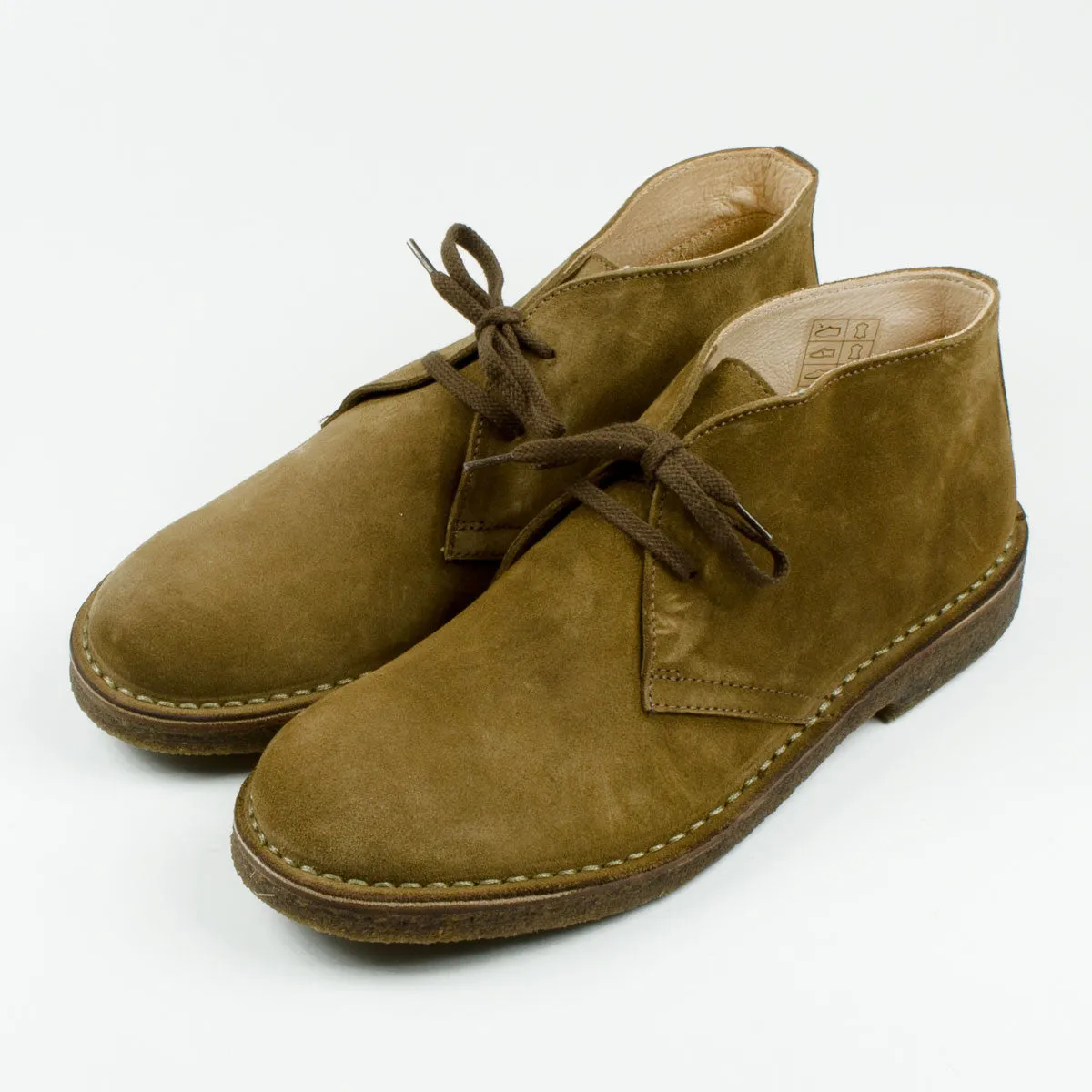 Astorflex - Greenflex Suede Desert Boots - Dark Khaki