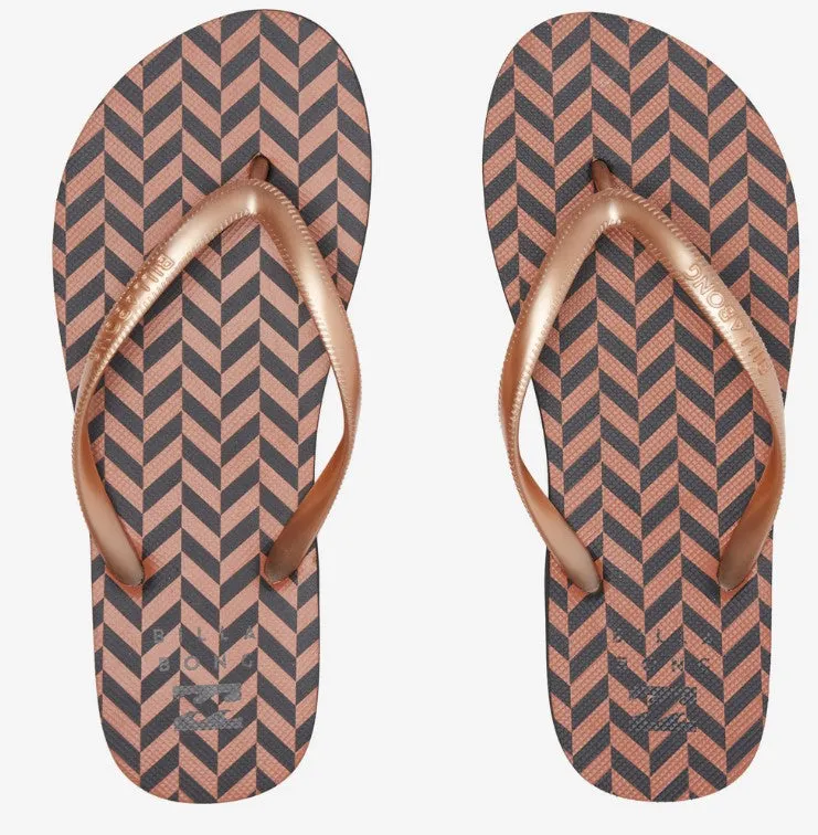 Billabong Womens Dama Rubber Flip Flop Sandals