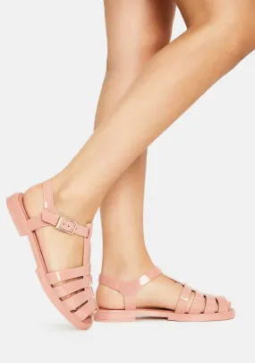 Blush Olly Jelly Sandals