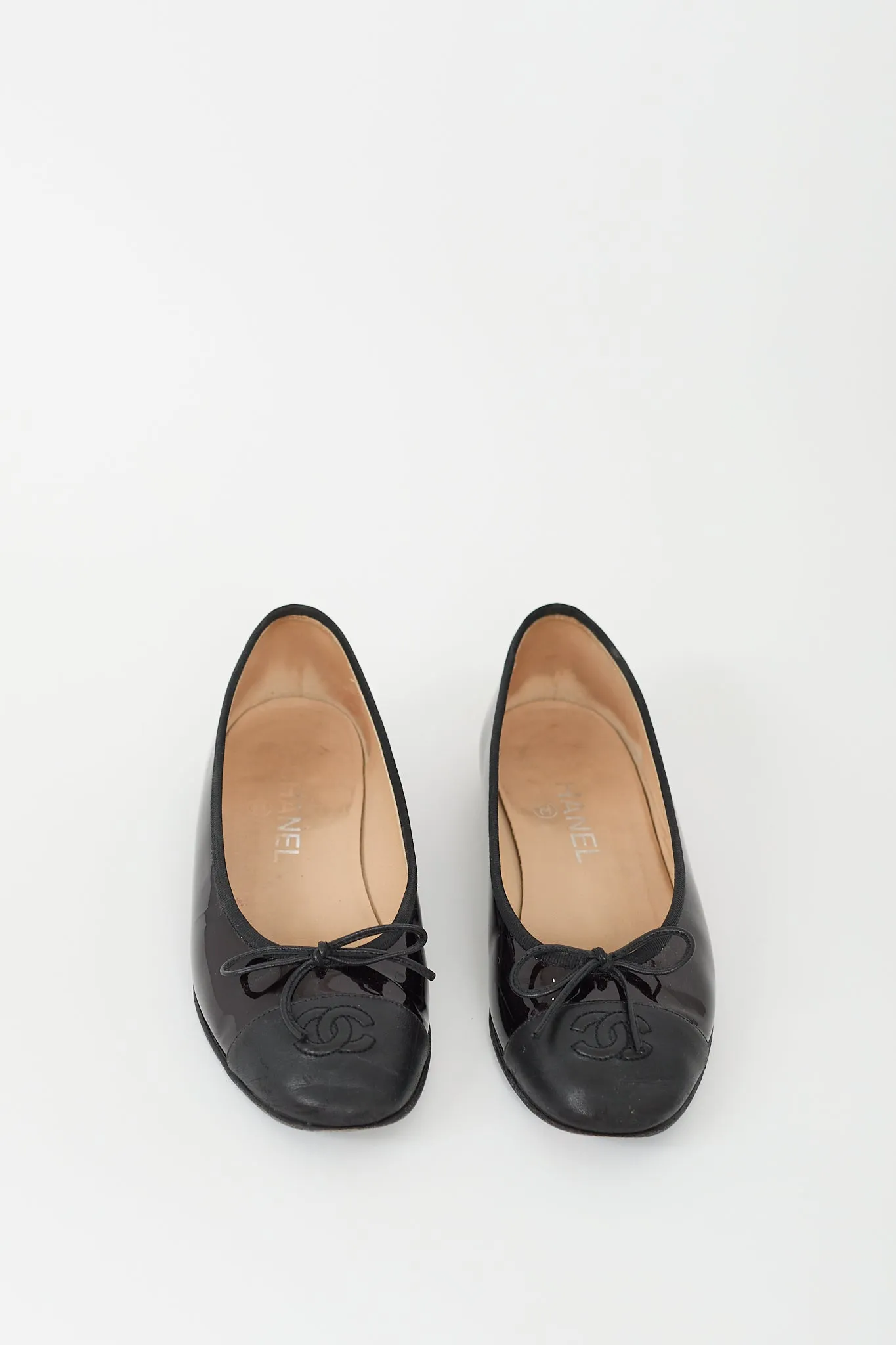 Deep Burgundy Patent CC Ballet Flat