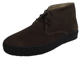 Delicious Junction Mens Brown Bullitt Suede Desert Boot