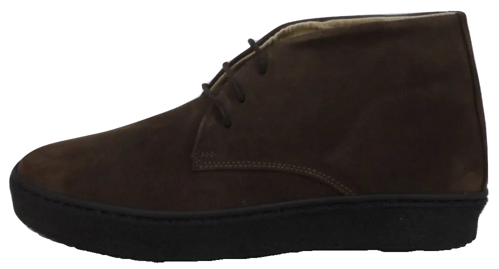 Delicious Junction Mens Brown Bullitt Suede Desert Boot