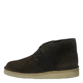 Desert Coal Olive Suede