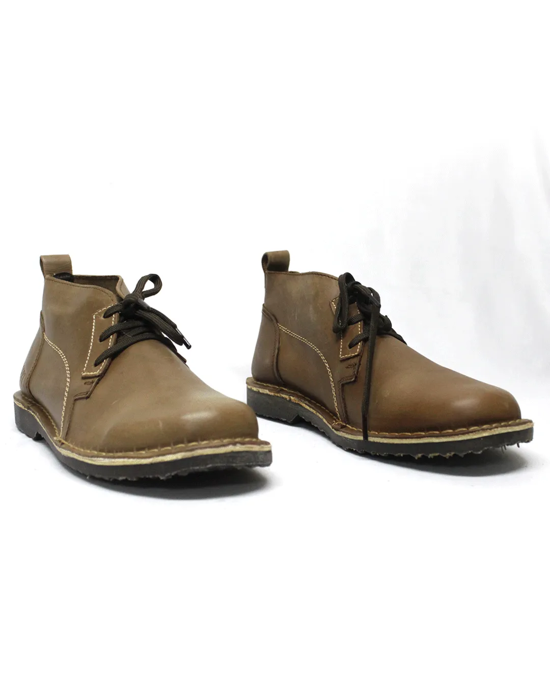 DESERT  Puma Tan Leather Boots