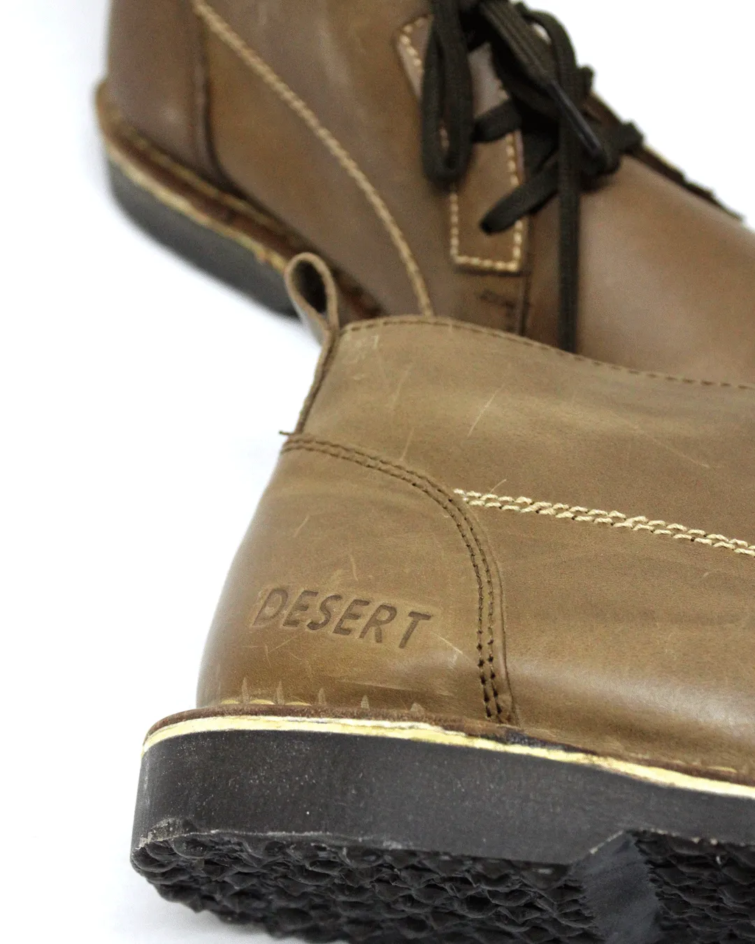 DESERT  Puma Tan Leather Boots