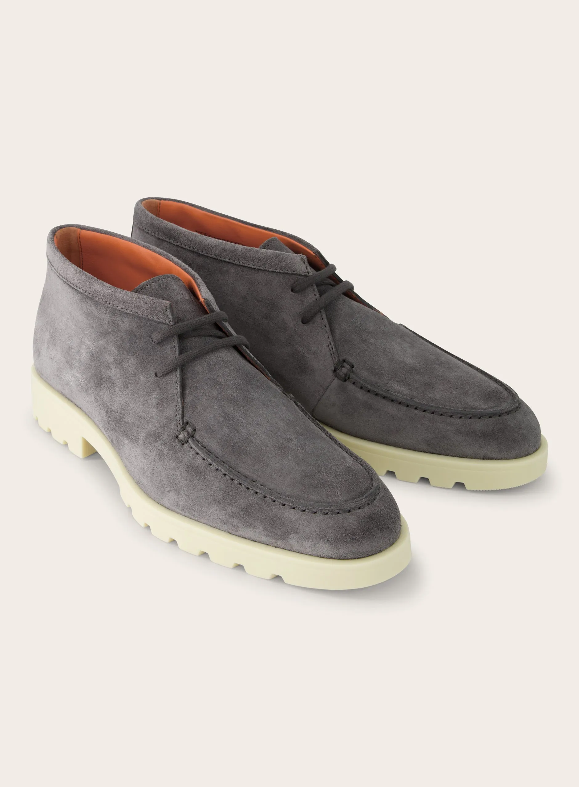 Detroit rock desert boots van suède