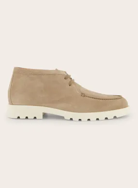 Detroit rock desert boots van suède