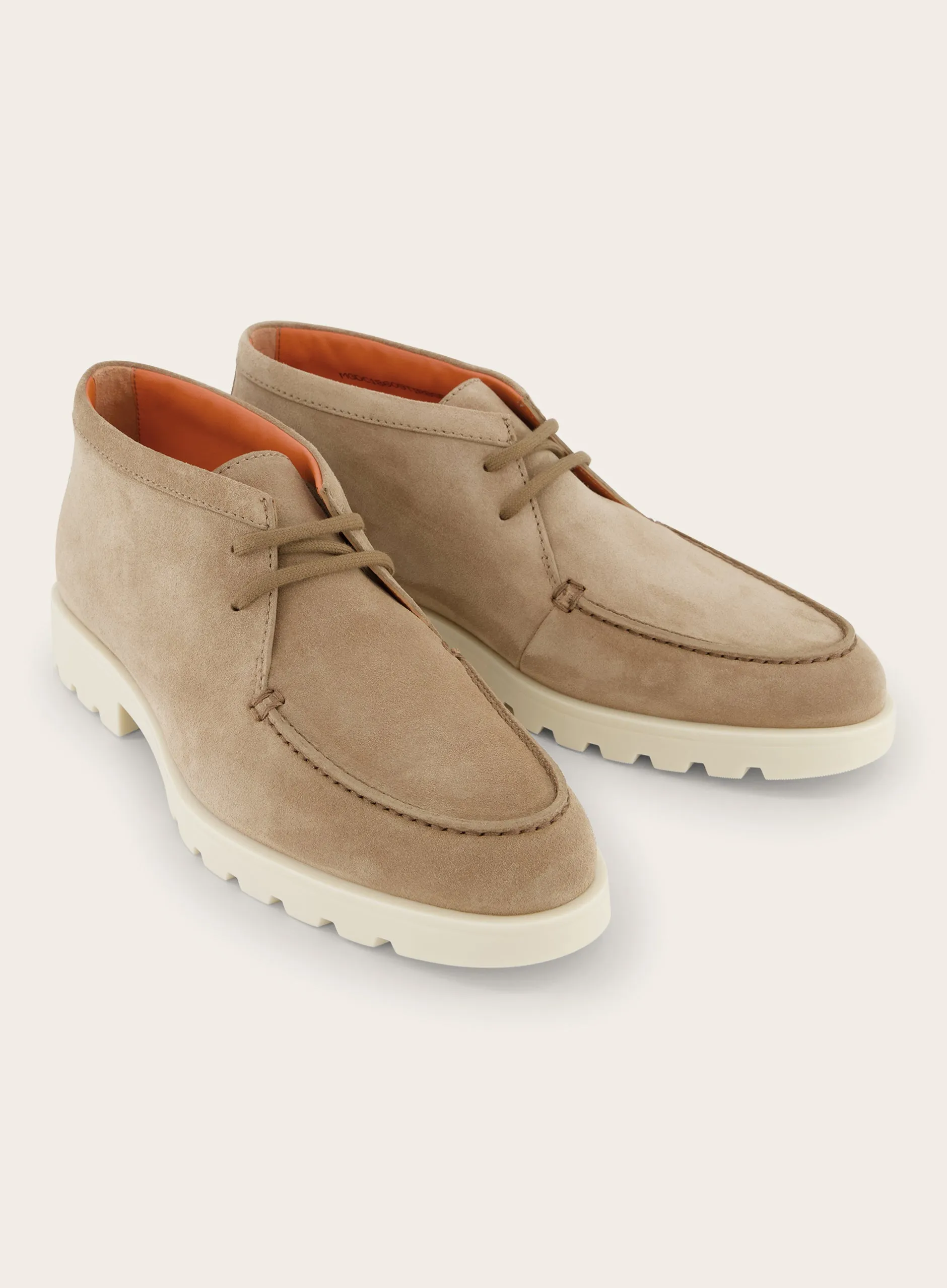 Detroit rock desert boots van suède