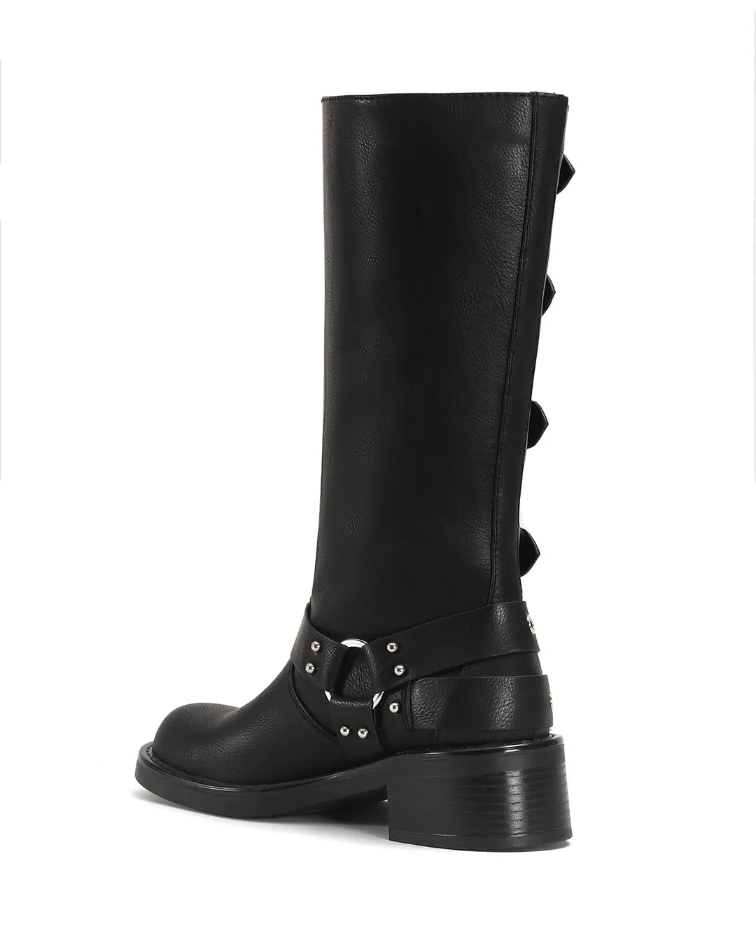 Fiorella Buckled-up Combat Boot