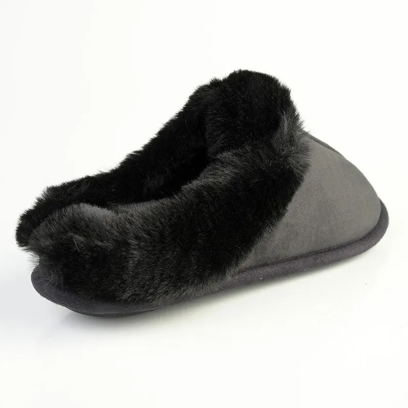 Hush Puppies  Virginia Open Back Slippers - Black