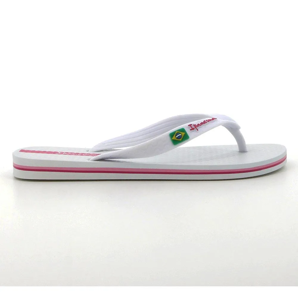 Ipanema Basic Thong Sandals - White/Pink