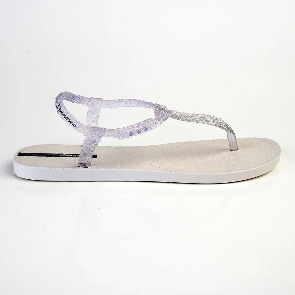 Ipanema Lux Flat Sandal - Grey/Silver