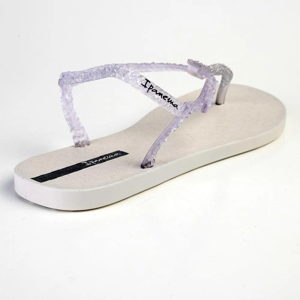 Ipanema Lux Flat Sandal - Grey/Silver