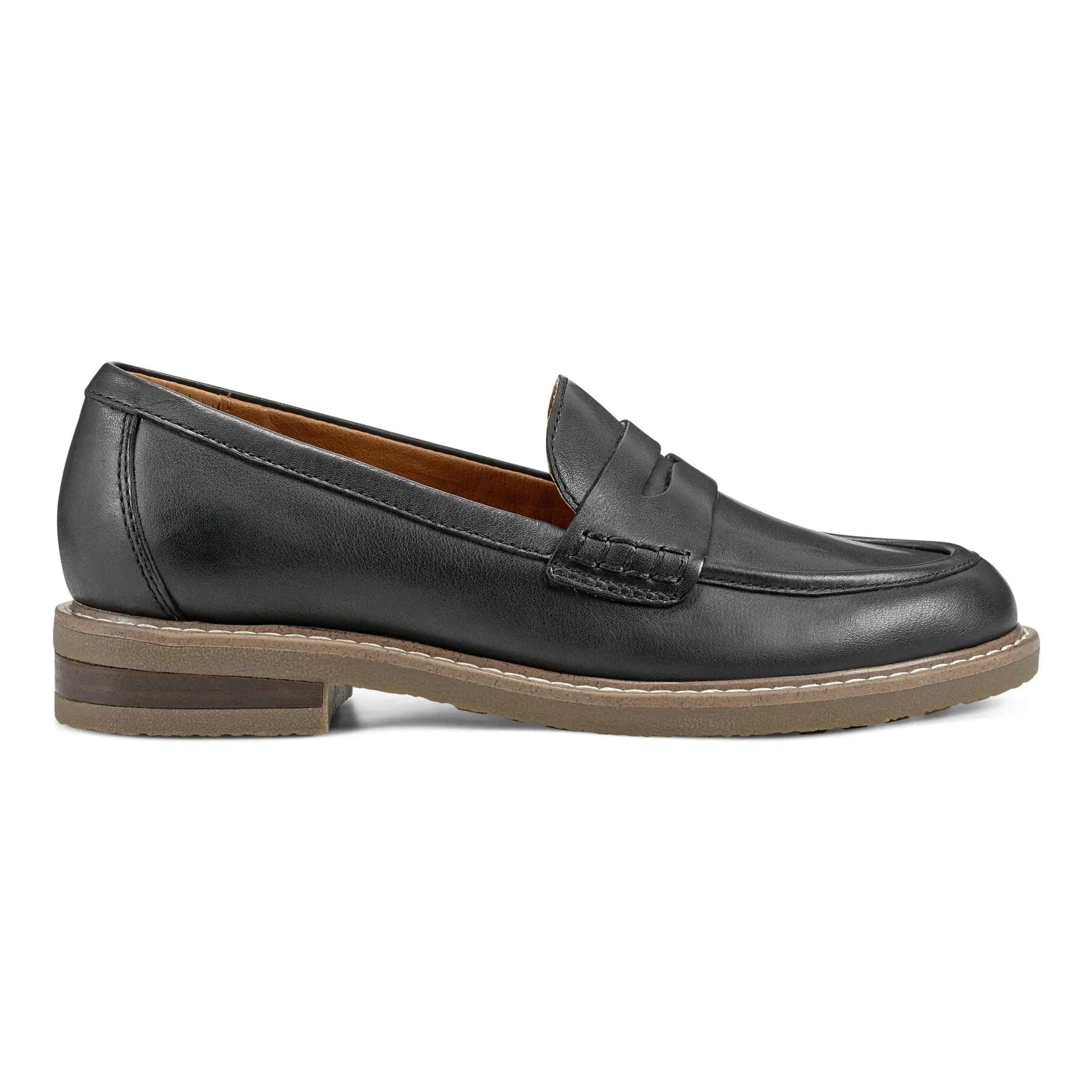 Javas Round Toe Casual Slip-on Penny Loafers