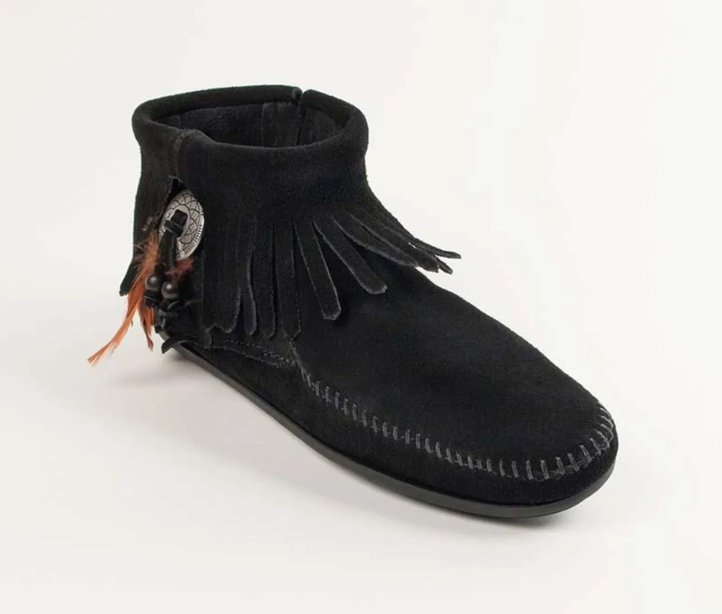 Minnetonka Women's Concho Feather Boot