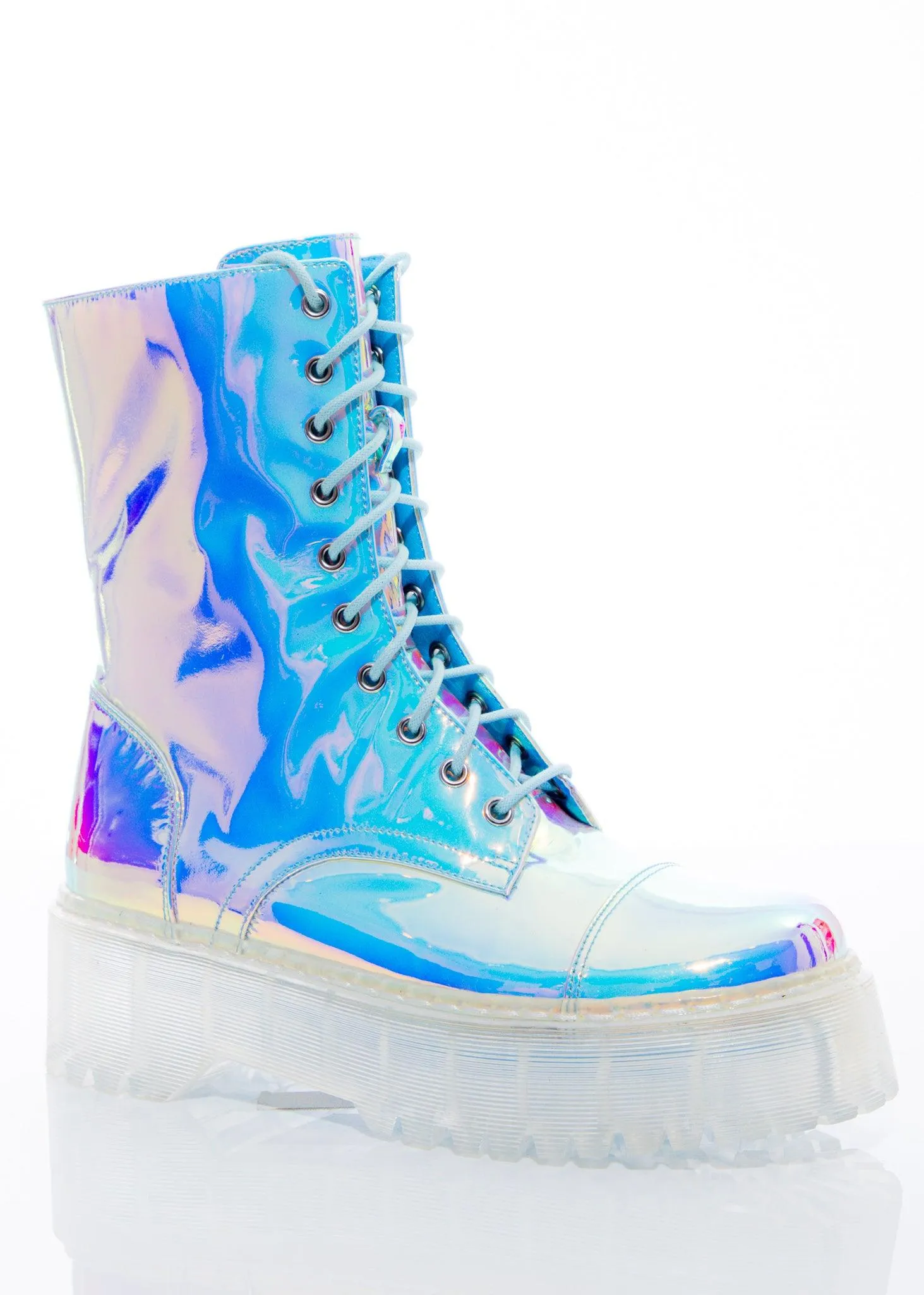 Opal Combat Boot