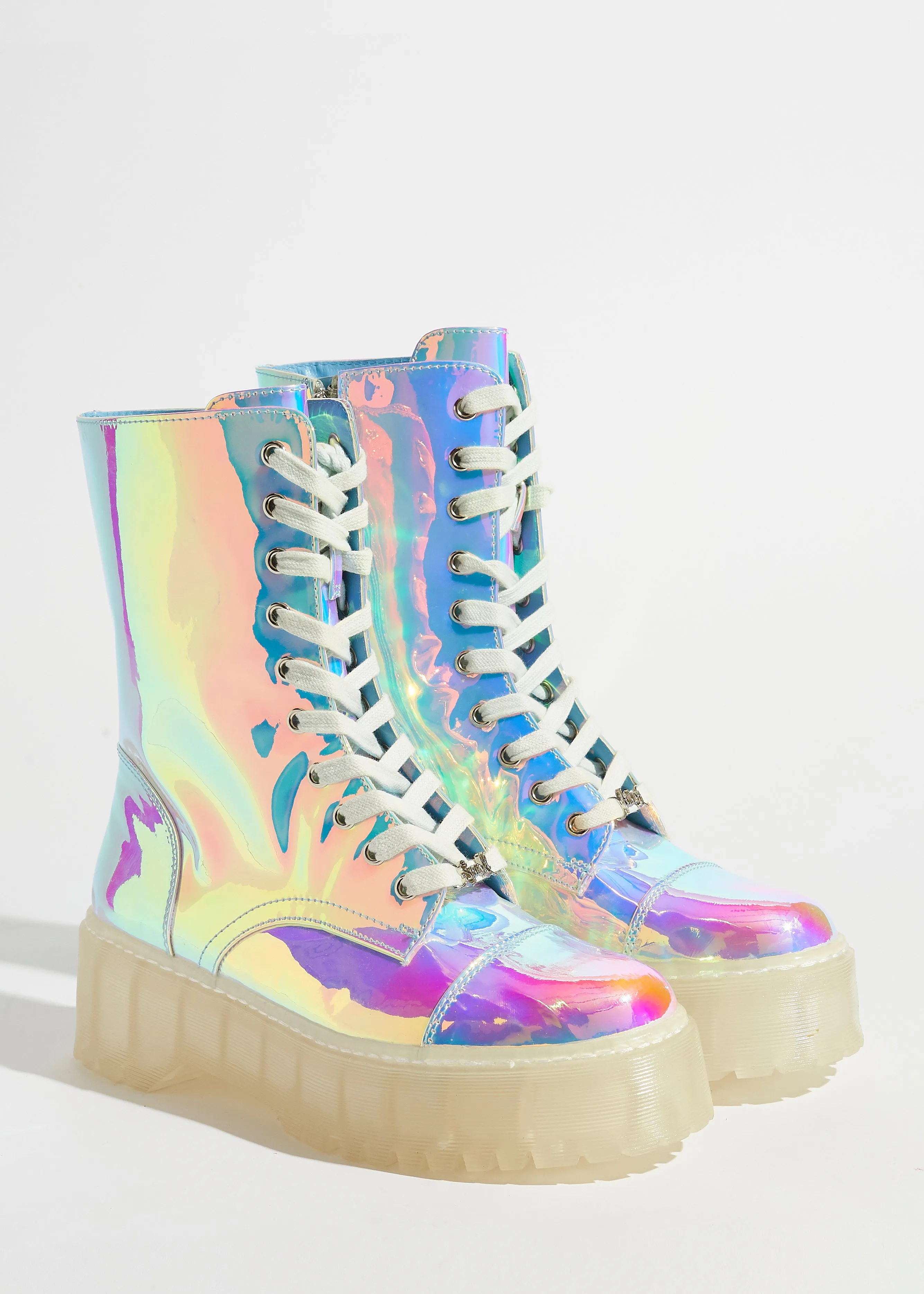 Opal Combat Boot