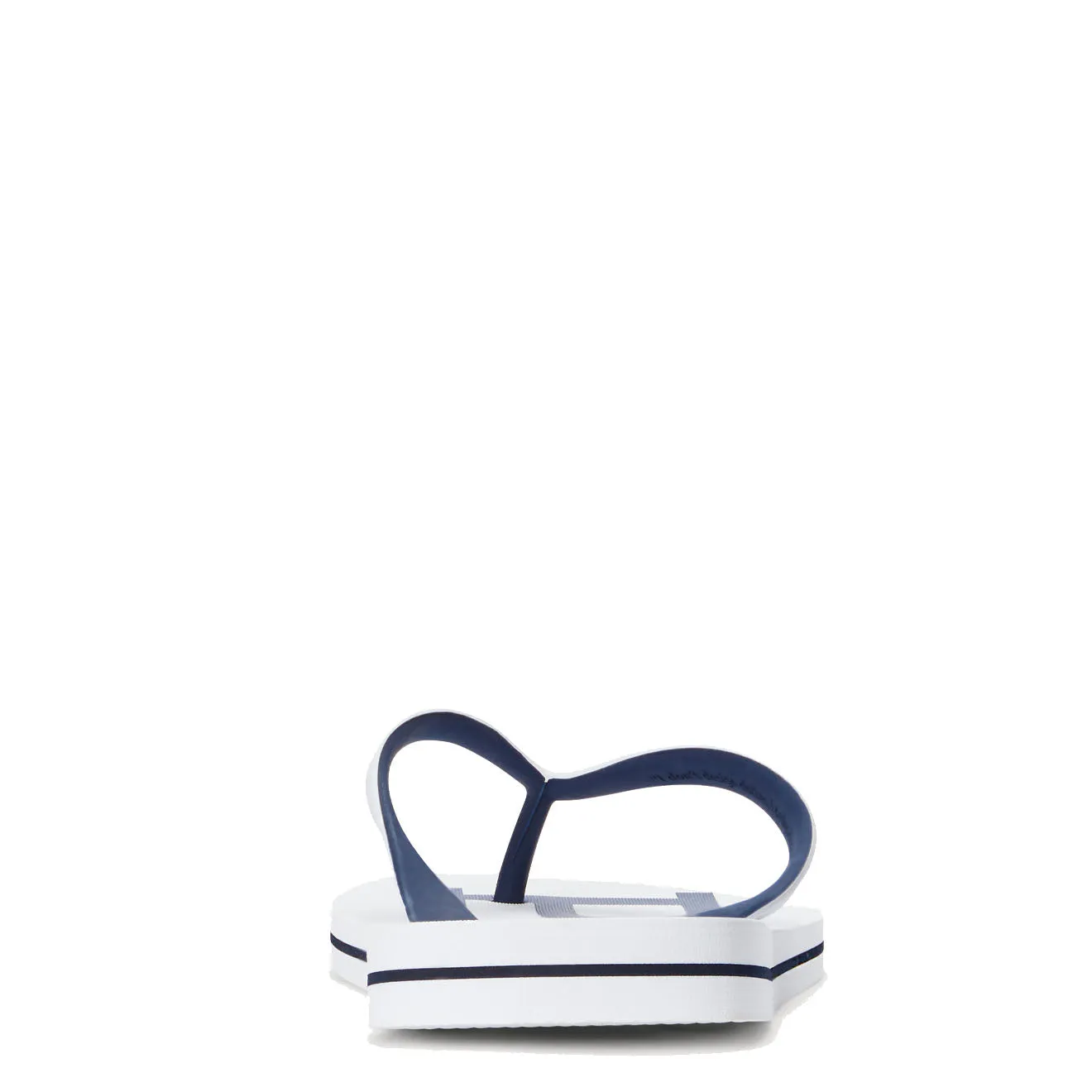 Polo Ralph Lauren Bolt Logo Flip-Flop White / Newport Navy