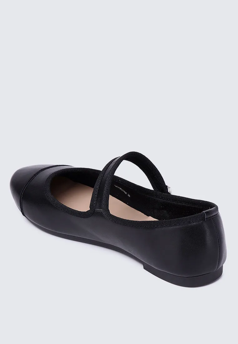 Roan Comfy Ballerina  In Black