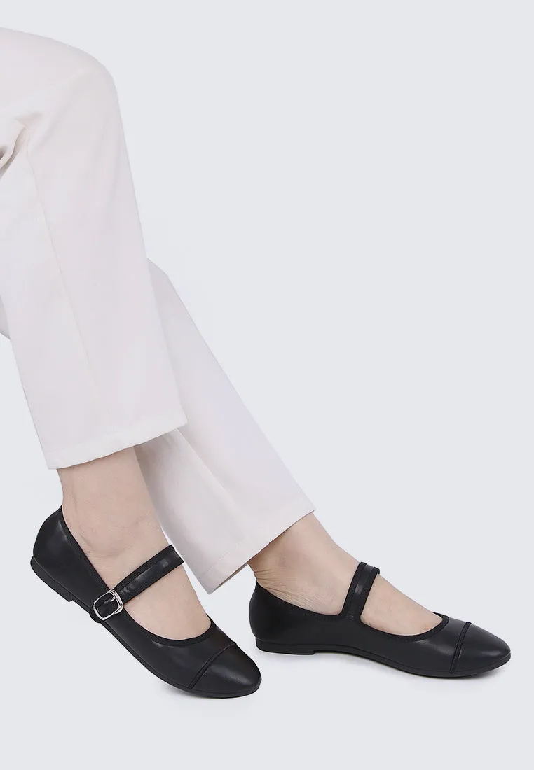 Roan Comfy Ballerina  In Black