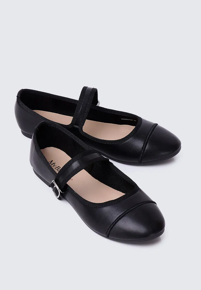 Roan Comfy Ballerina  In Black