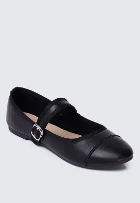 Roan Comfy Ballerina  In Black