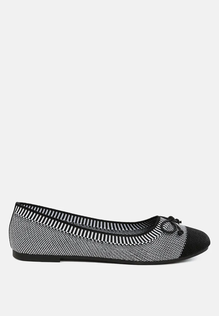 Rosario Two Tone Ballerinas