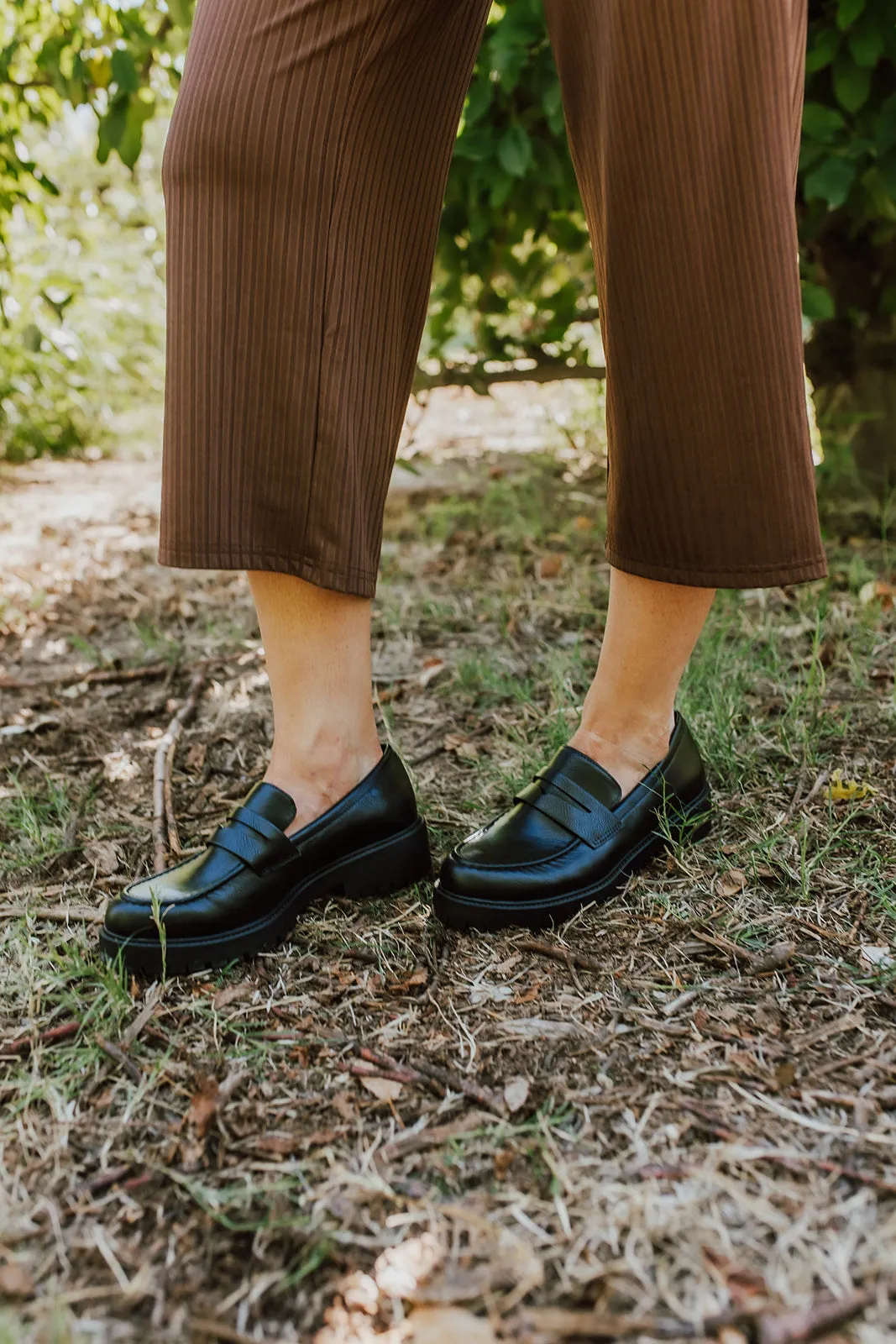 THE BLAIR PENNY LOAFER IN BLACK