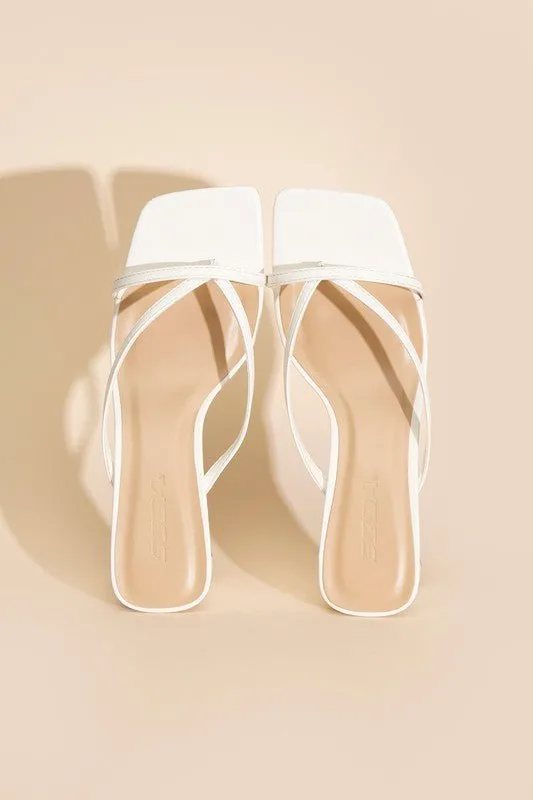 Thong Heeled Sandals