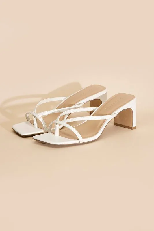 Thong Heeled Sandals