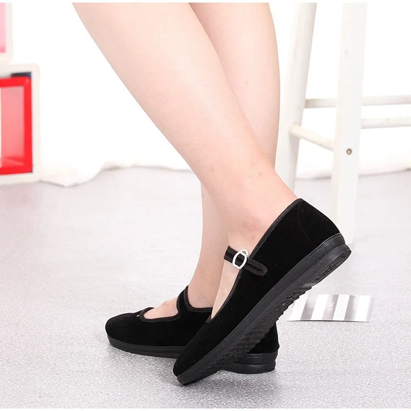 Women's Spring Casual Round Toe Flats