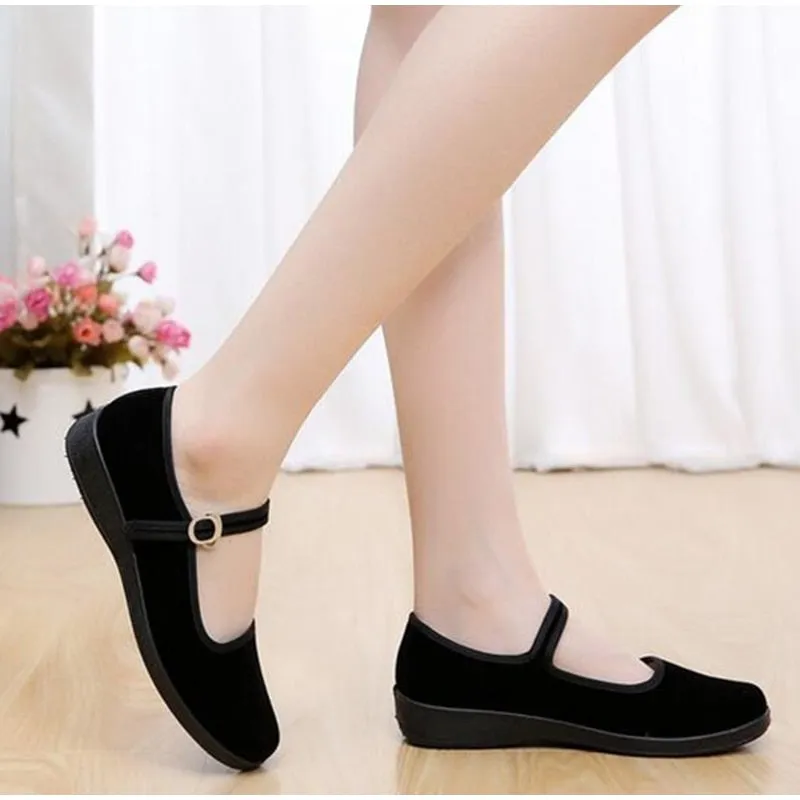 Women's Spring Casual Round Toe Flats