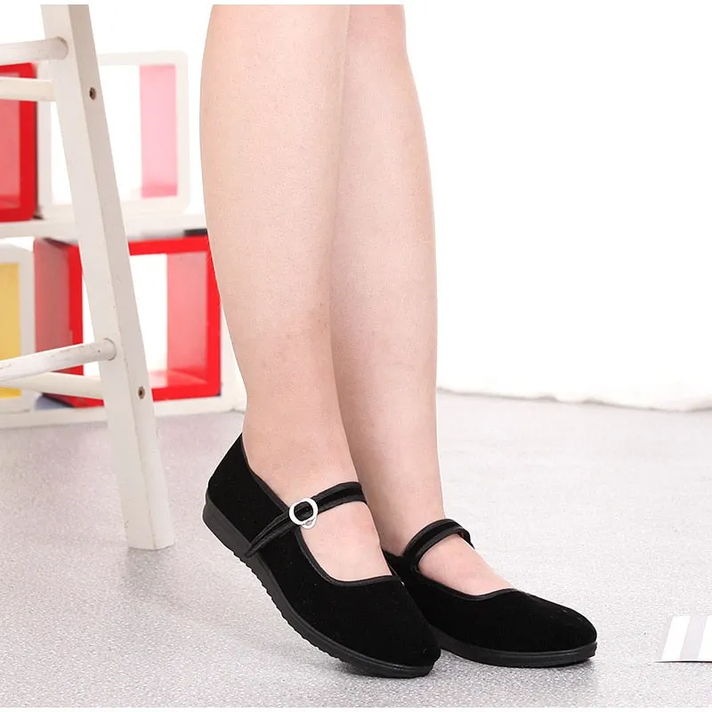 Women's Spring Casual Round Toe Flats